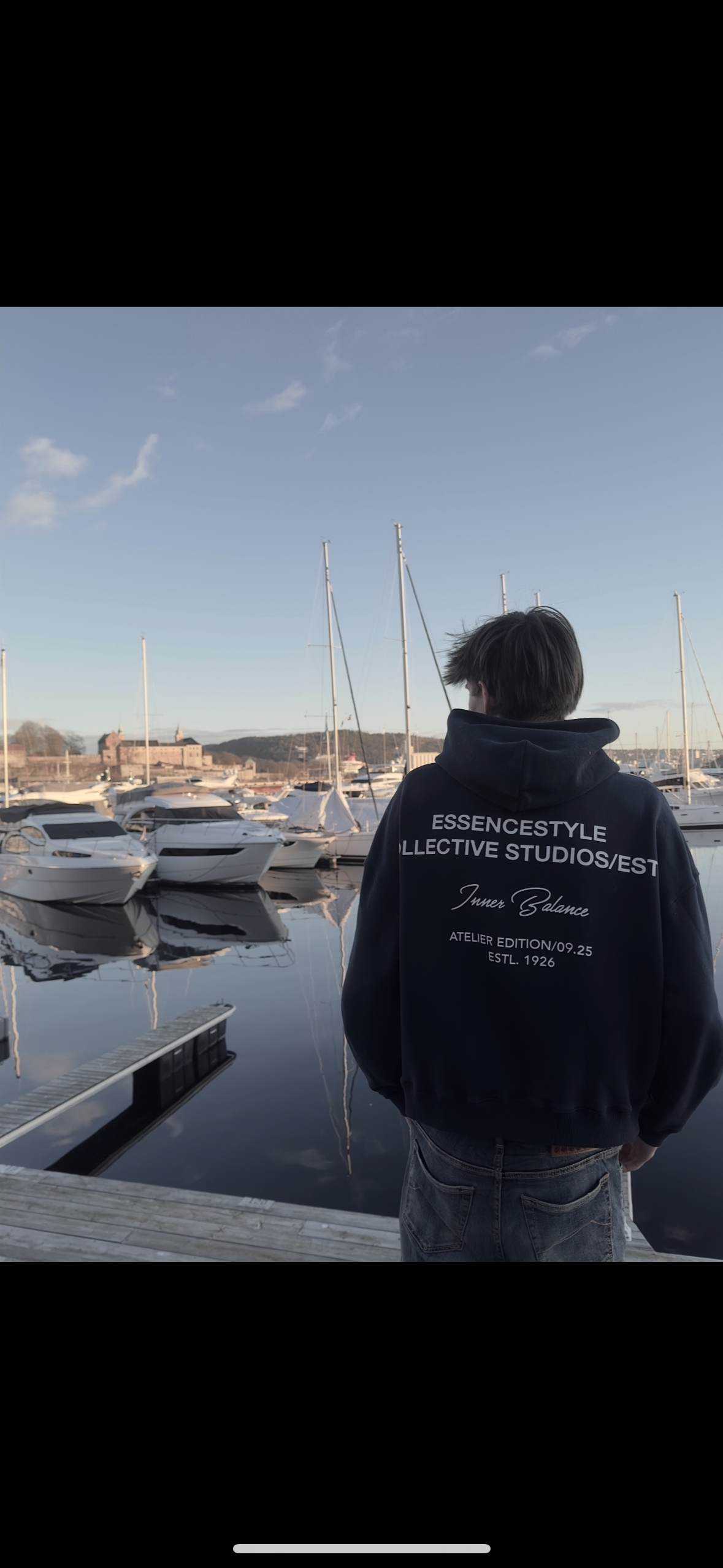 Navy Atelier Hoodie
