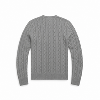 R.L CABLE KNIT COTTON SWEATER