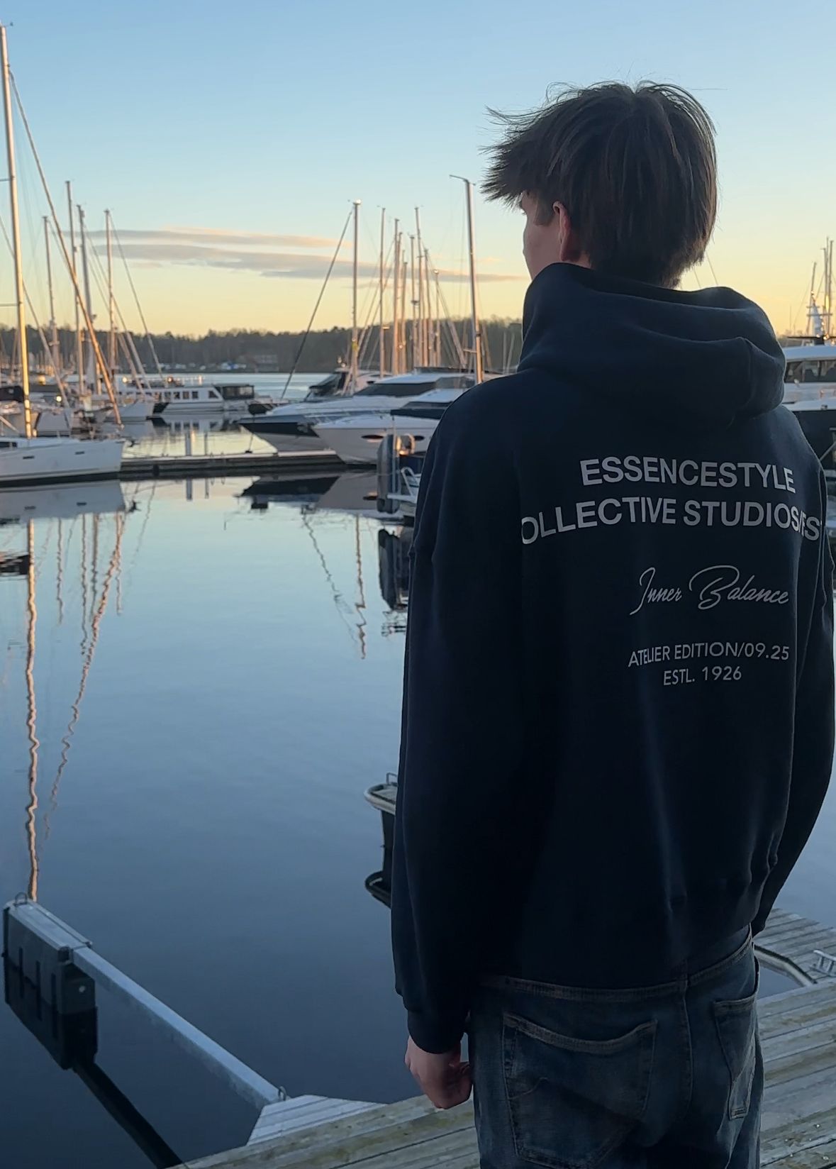 Navy Atelier Hoodie
